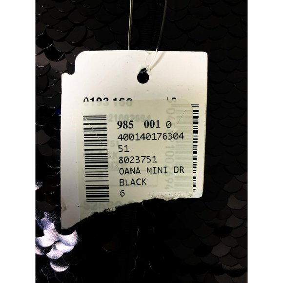 Authentic Burberry Oana Tape-Trimmed Sequin Dress - Picture 6 of 15